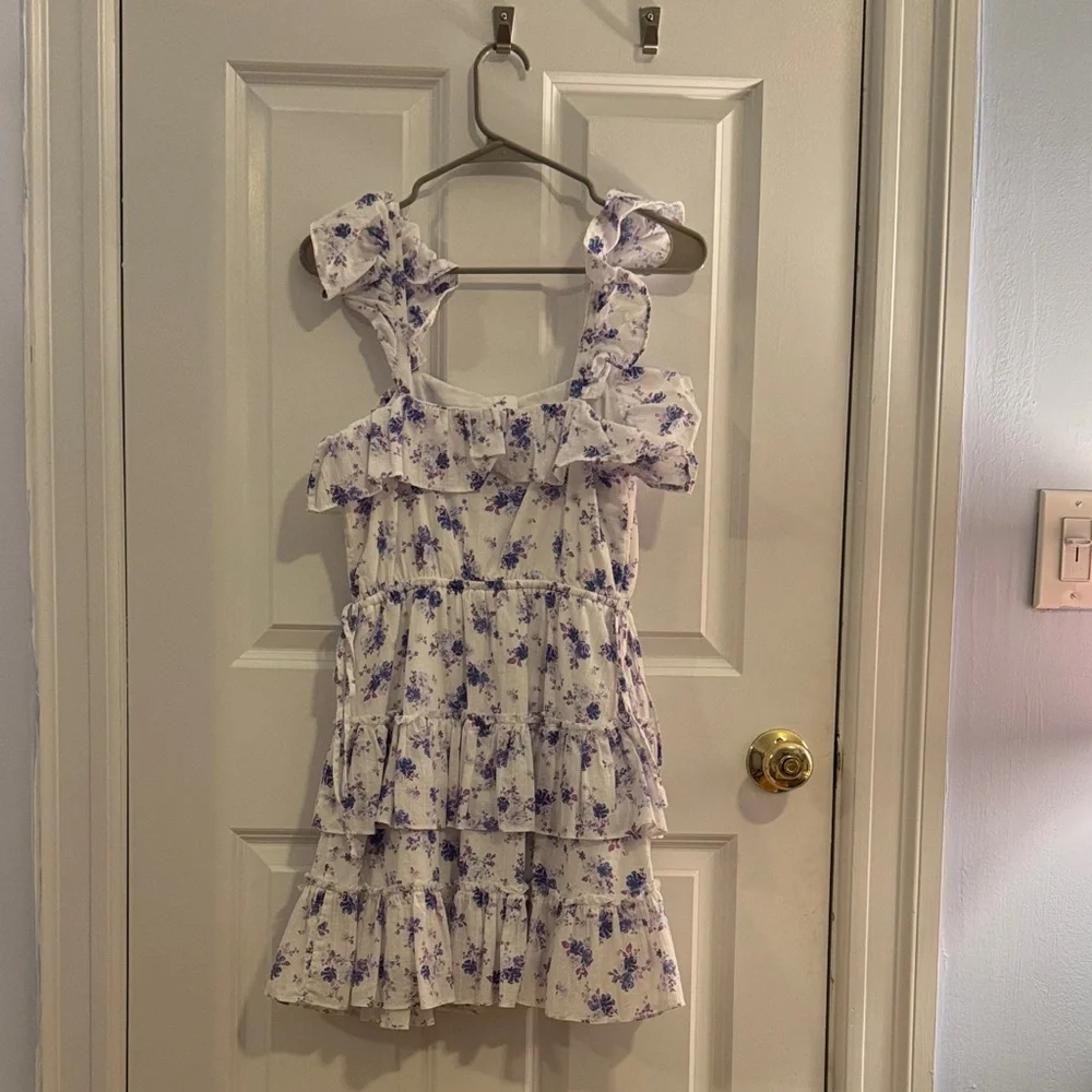 Floral Ruffle Dress - Picture 2 of 3